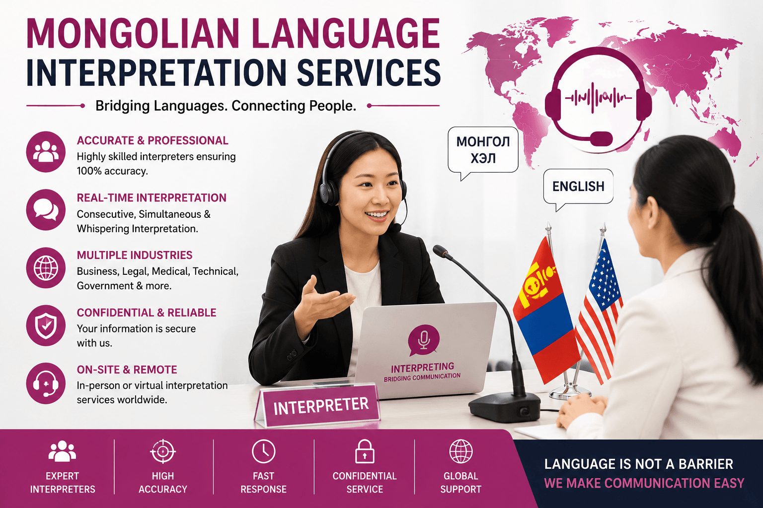 Mongolian Language Interpretation Services for Global Communication