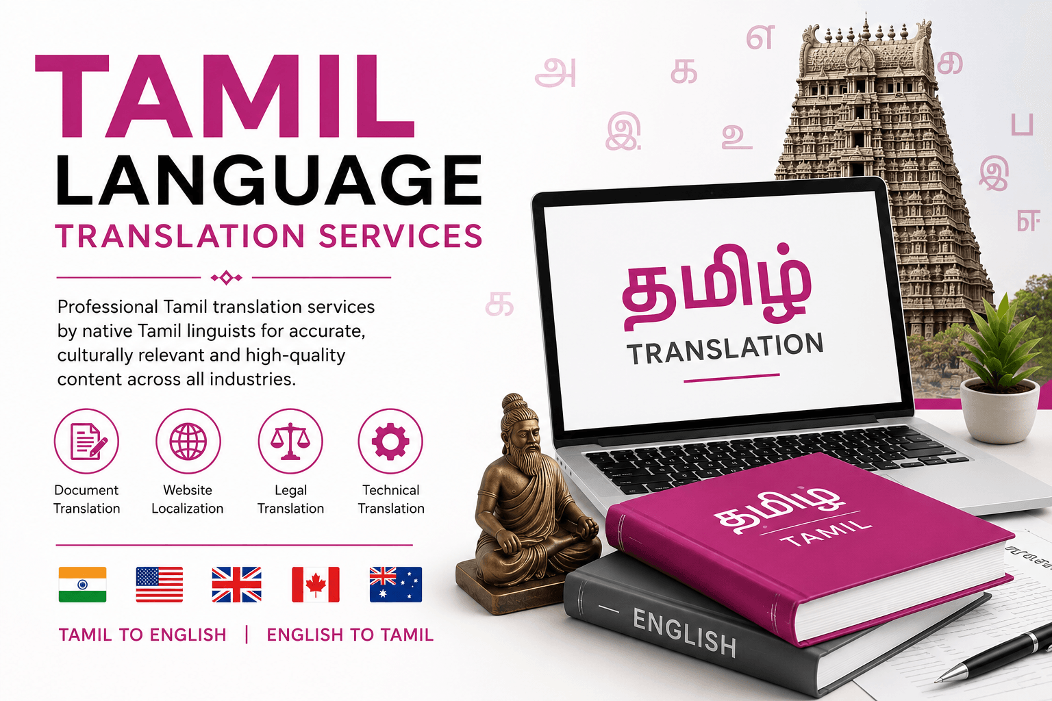 Tamil Language Translation Services