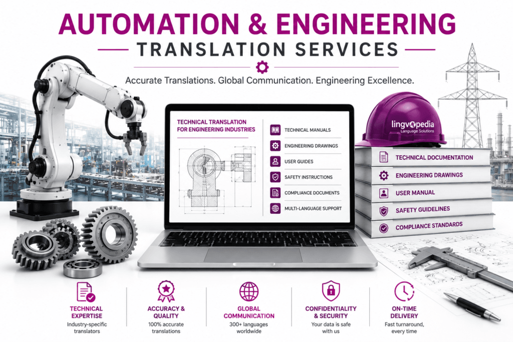 Automation & Engineering Translation Services by Lingvopedia